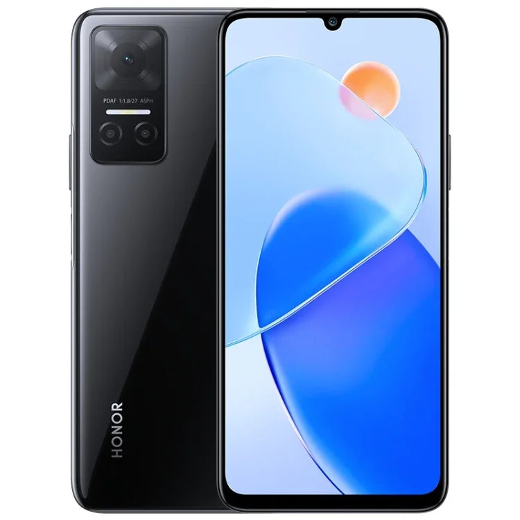Dreifach-Rückkamera, seitliche Fingerabdruckerkennung, 5000mAh Akku, 6,74 Zoll Magic UI 5.0 (Android 11) MediaTek Dimensity 700 Octa Core bis zu 2,2 GHz, Netzwerk: 5G, OTG, unterstützt Google Play nicht, 8GB+128GB