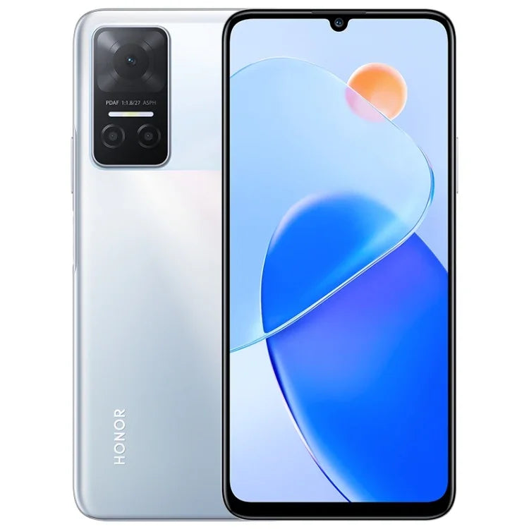 Dreifach-Rückkamera, seitliche Fingerabdruckerkennung, 5000mAh Akku, 6,74 Zoll Magic UI 5.0 (Android 11) MediaTek Dimensity 700 Octa Core bis zu 2,2 GHz, Netzwerk: 5G, OTG, unterstützt Google Play nicht, 8GB+128GB