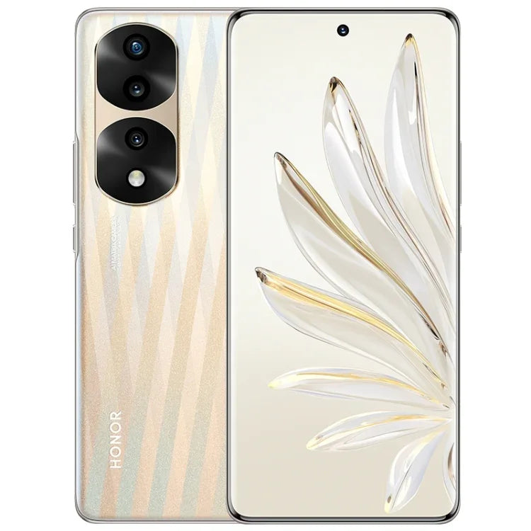 Dreifach-Kamera auf der Rückseite, Fingerabdrucksensor im Display, 6,78 Zoll Magic UI 6.1, Dimensity 9000 Octa-Core-Prozessor mit bis zu 3,05 GHz, Netzwerk: 5G, OTG, NFC, Google Play wird nicht unterstützt, Honor 70 Pro+ 5G 8 GB + 256 GB