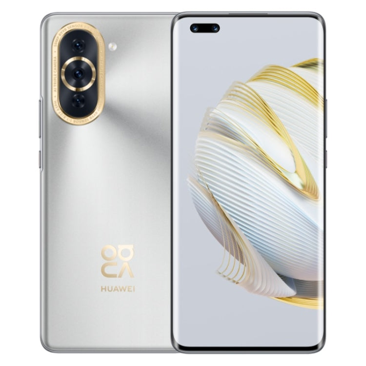 Dreifach-Hauptkamera + Dual-Frontkamera, Fingerabdrucksensor im Display, 6,78 Zoll HarmonyOS 2, Qualcomm Snapdragon 778G 4G Octa-Core-Prozessor mit bis zu 2,42 GHz, Netzwerk: 4G, OTG, NFC, Google Play wird nicht unterstützt, nova 10 Pro 4G 256 GB