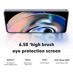 Dual-Kamera auf der Rückseite, seitlicher Fingerabdrucksensor, 5000-mAh-Akku, 6,58 Zoll Realme UI 3.0 / Android 12, MediaTek Dimensity 810 Octa-Core-Prozessor mit bis zu 2,4 GHz, Netzwerk: 5G, Google Play-Unterstützung, 12 GB + 256 GB