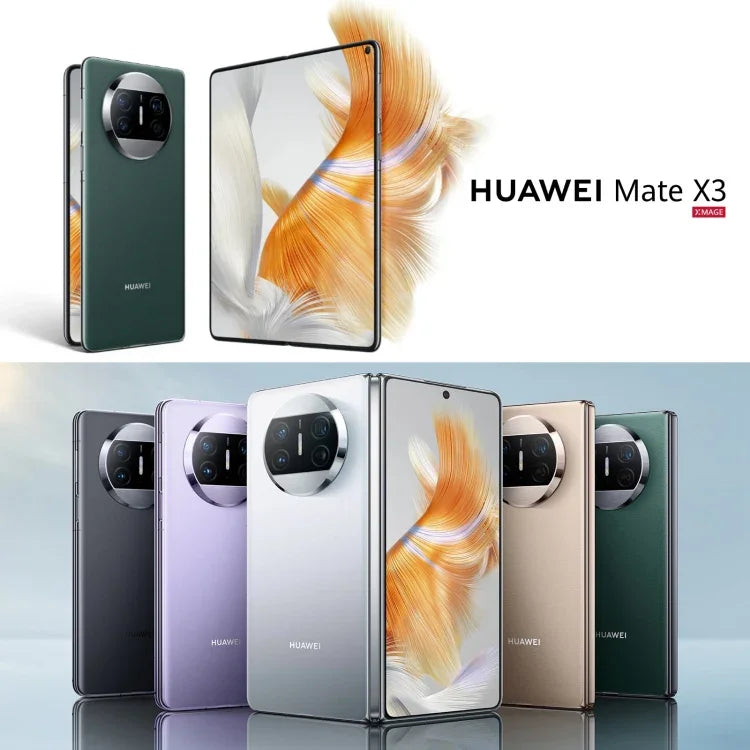 Dreifachkamera, Gesichtserkennung und seitlicher Fingerabdrucksensor, 5060-mAh-Akku, 7,85-Zoll- + 6,4-Zoll-Bildschirm, HarmonyOS 3.1, Snapdragon 8+ 4G Octa-Core-Prozessor mit bis zu 3,2 GHz, Netzwerk: 4G, OTG, NFC, Google Play wird nicht unterstützt, 1 TB