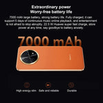 Dual-Rückkameras, seitliche Fingerabdruckerkennung, 7000mAh Akku, 6,95 Zoll HarmonyOS 3.0 Qualcomm Snapdragon 680 Octa Core 2,4GHz, Netzwerk: 4G, OTG, NFC, unterstützt Google Play nicht, 512GB Schwarz, 512GB Orange