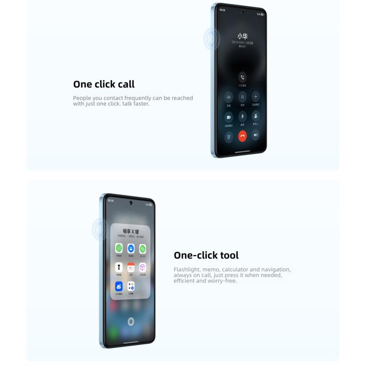 HUAWEI Enjoy 90 Plus, 8GB‌+128GB, Seitlicher Fingerabdruck, 6,67 Zoll HarmonyOS 6.0 Kirin 8000, OTG, Unterstützt Google Play nicht, 8GB+128GB