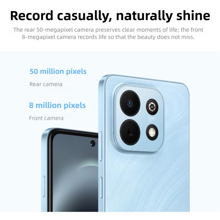 HUAWEI Enjoy 90 Plus, 8GB‌+128GB, Seitlicher Fingerabdruck, 6,67 Zoll HarmonyOS 6.0 Kirin 8000, OTG, Unterstützt Google Play nicht, 8GB+128GB