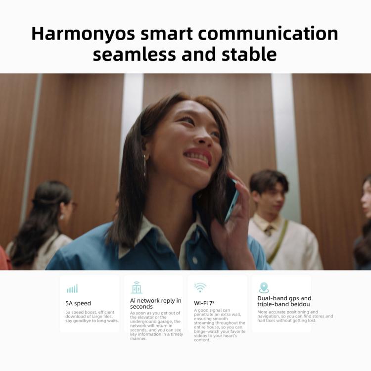 HUAWEI Enjoy 90 Pro Max, 8GB‌+512GB, Seitlicher Fingerabdrucksensor, 6,84 Zoll HarmonyOS 6.0 Kirin 8000, OTG, Unterstützt kein Google Play, 8GB+512GB