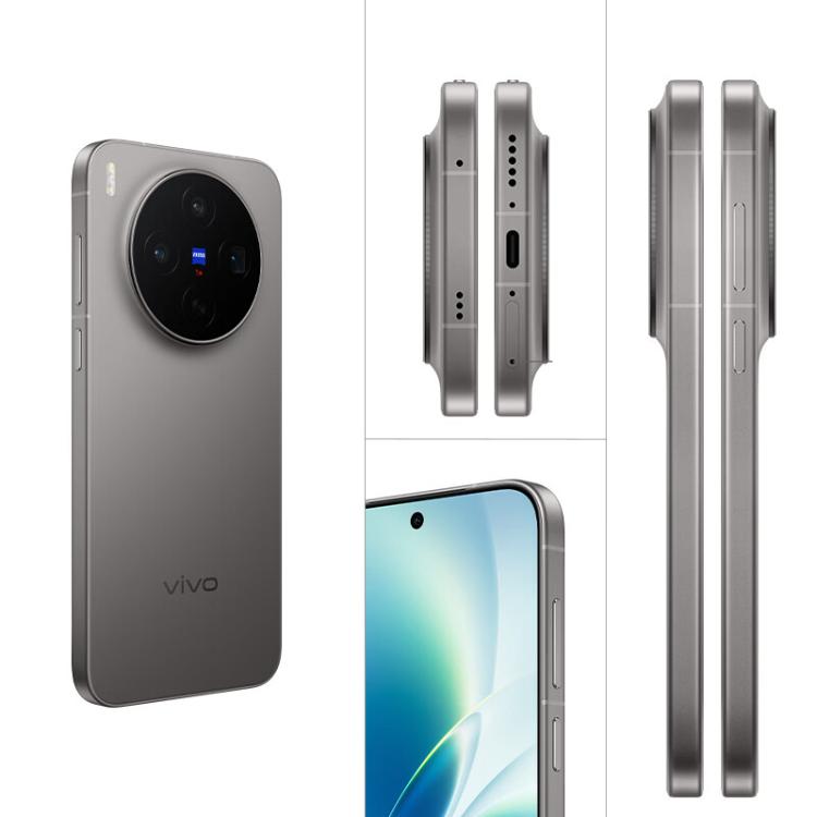 vivo X300s, 12GB+256GB, 6,78 Zoll OriginOS 6 Android 16 Dimensity 9500 Octa Core, OTG, NFC, Netzwerk: 5G, 12GB+256GB