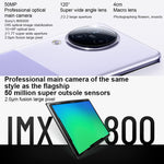 Dreifach-Hauptkamera + Dual-Frontkamera, Fingerabdrucksensor im Display, 4500-mAh-Akku, 6,55 Zoll MIUI 14 Dimensity 8200-Ultra Octa-Core-Prozessor (4 nm, bis zu 3,1 GHz), Netzwerk: 5G, NFC, 16 GB + 1 TB
