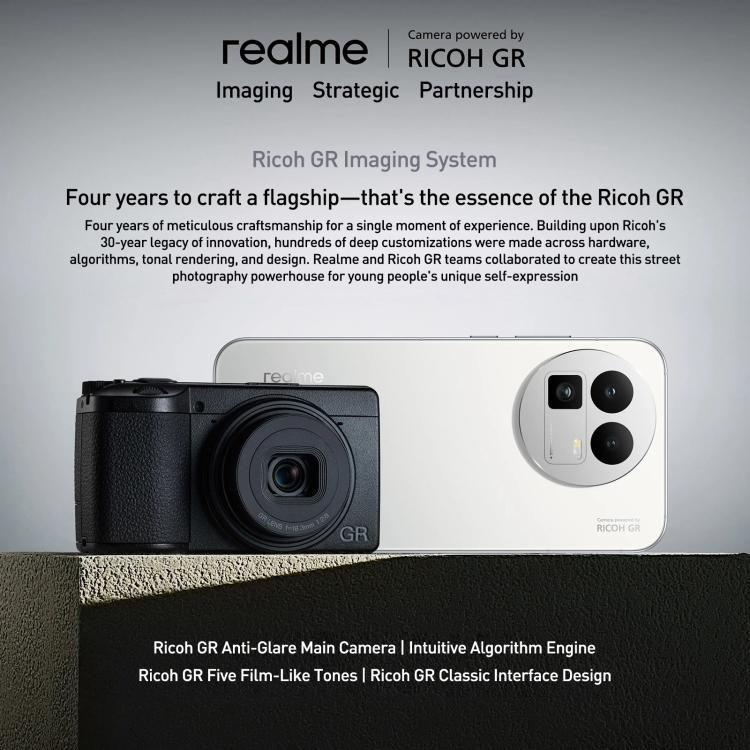Realme GT8, 12 GB + 256 GB, 6,79 Zoll, Realme UI 7.0, Android 16, Snapdragon 8 Elite Octa-Core, NFC, OTG, Netzwerk: 5G, 12 GB + 256 GB