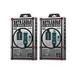 WK WDC-180 6A Pioneer Serie USB zu 8 Pin Transparentes Schnelllade-Datenkabel, Länge: 1m, USB zu 8 Pin