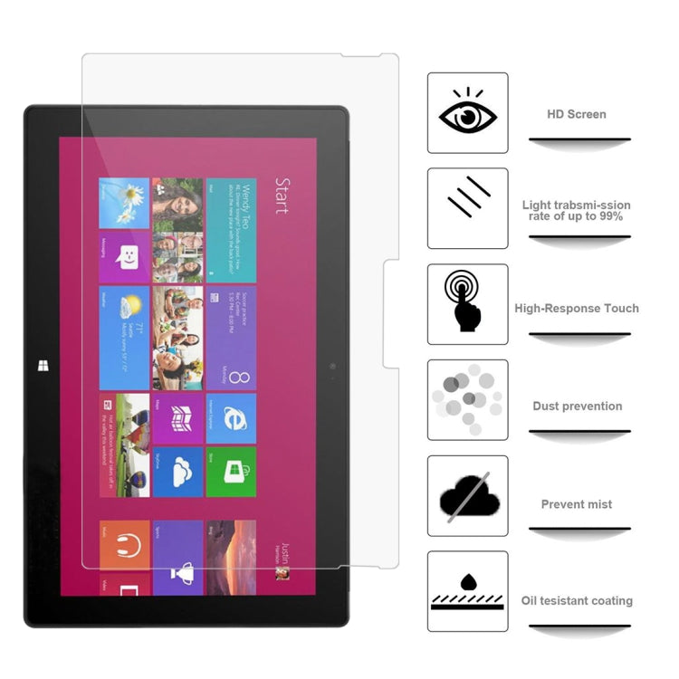 2 PCS 3H Professionelle Papierstrukturierte Displayschutzfolie Bleistiftskizzenfolie für Microsoft Surface Pro 4 / 5 / 6 / 7, Für Microsoft Surface Pro 4 / 5 / 6 / 7