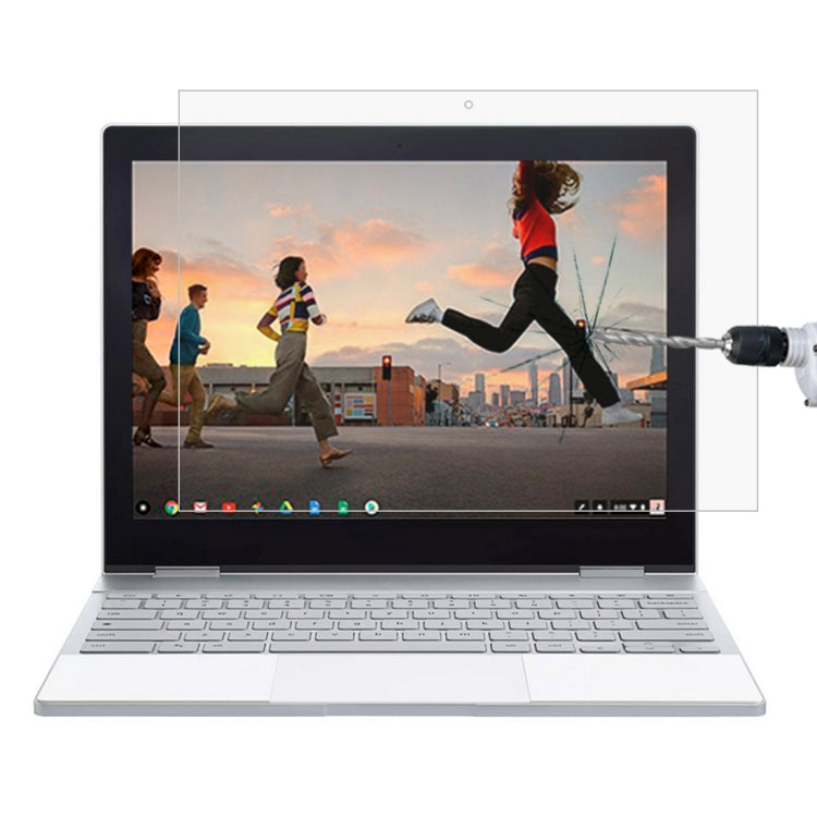 0,4mm 9H Oberflächenhärte Vollbild gehärtetes Glasfolie für Google Pixelbook 12,3 Zoll, Für Google Pixelbook 12,3 Zoll
