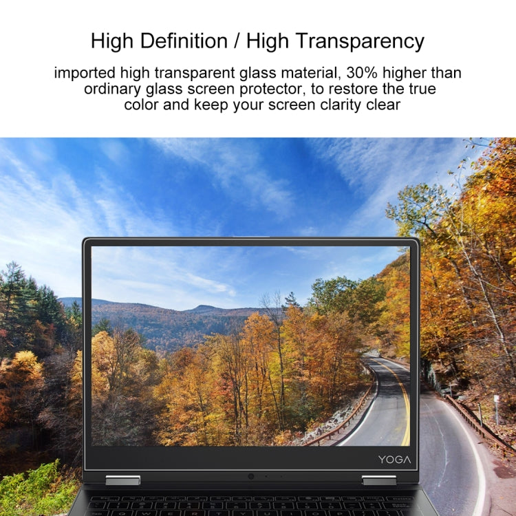 0,4mm 9H Oberflächenhärte Vollbild gehärtetes Glasfolie für Lenovo YOGA A12, Yoga A12