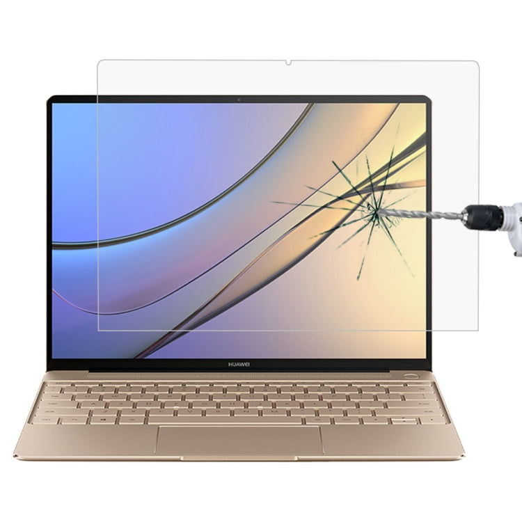 0,4mm 9H Oberflächenhärte Vollbild gehärtetes Glasfolie für Huawei MateBook X 13,3 Zoll, MateBook X 13,3 Zoll