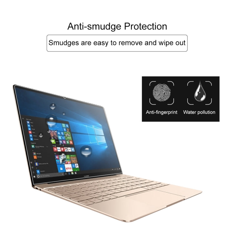 0,4mm 9H Oberflächenhärte Vollbild gehärtetes Glasfolie für Huawei MateBook X 13,3 Zoll, MateBook X 13,3 Zoll