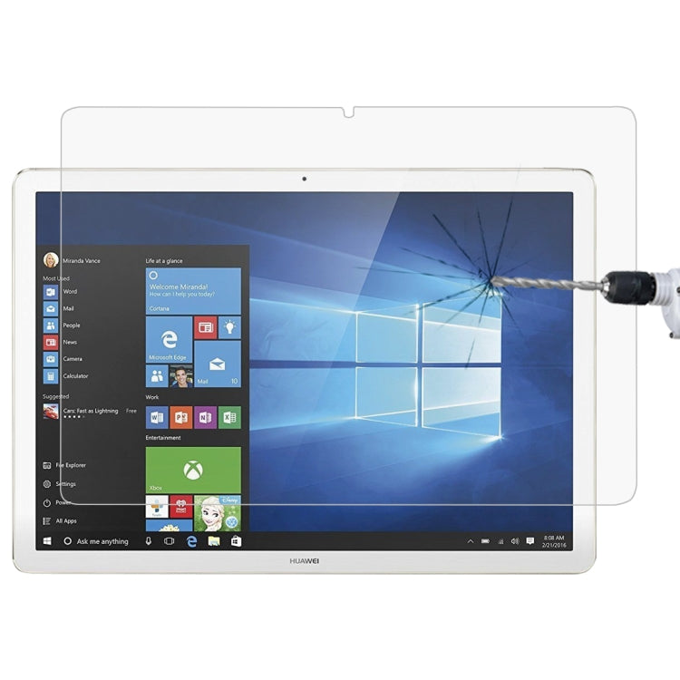 0,4mm 9H Oberflächenhärte Vollbild gehärtetes Glasfolie für Huawei MateBook, MateBook