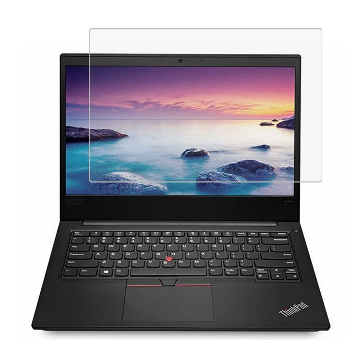 0.4mm 9H Surface Hardness Full Screen Tempered Glass Film for Lenovo ThinkPad E485 14 inch, Lenovo E485