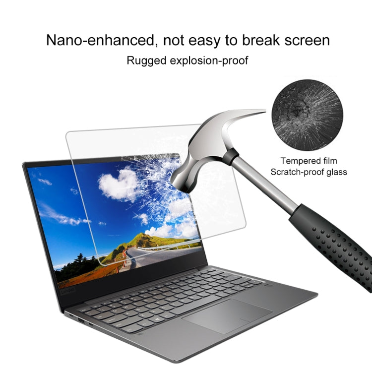 0,4mm 9H Oberflächenhärte Vollbild gehärtetes Glasfolie für Lenovo Ideapad 720S 13,3 Zoll, Lenovo 720S