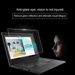 0,4mm 9H Oberflächenhärte Vollbild gehärtetes Glasfolie für Lenovo ThinkPad L480 14 Zoll, Lenovo L480