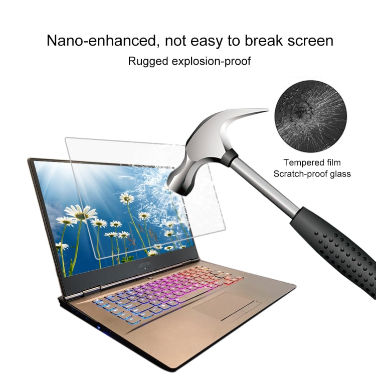 9H Oberflächenhärte Vollbild gehärtetes Glasfolie für Lenovo Y7000P 15,6 Zoll, Lenovo Y7000P