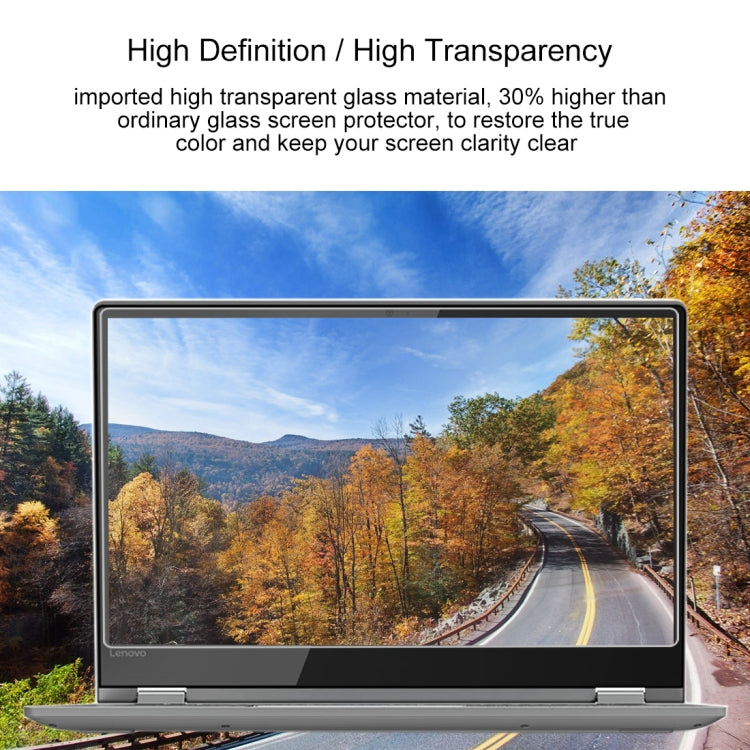 0,4mm 9H Oberflächenhärte Vollbild gehärtetes Glasfolie für Lenovo ThinkPad Yoga 530 14 Zoll, Yoga 530