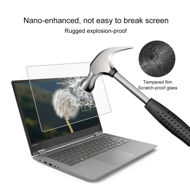 0,4mm 9H Oberflächenhärte Vollbild gehärtetes Glasfolie für Lenovo ThinkPad Yoga 530 14 Zoll, Yoga 530