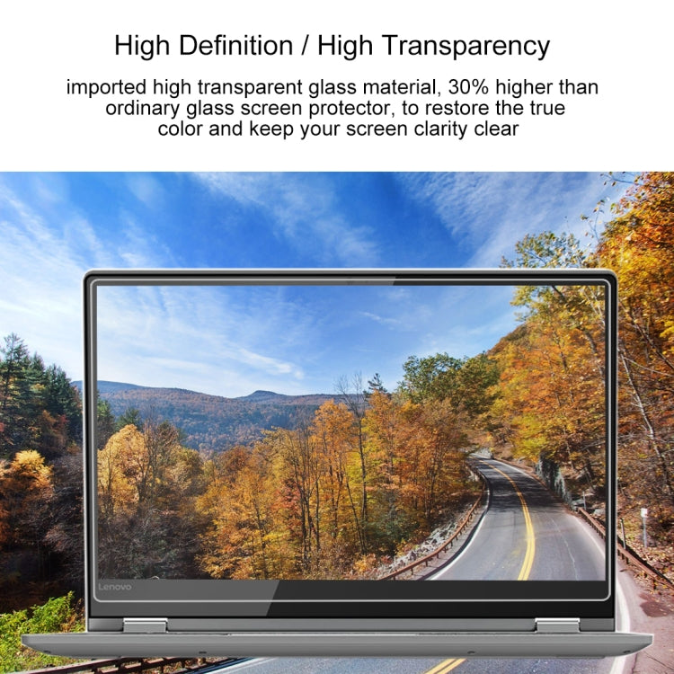 0,4mm 9H Oberflächenhärte Vollbild gehärtetes Glasfolie für Lenovo ThinkPad Yoga 530 14 Zoll, Yoga 530