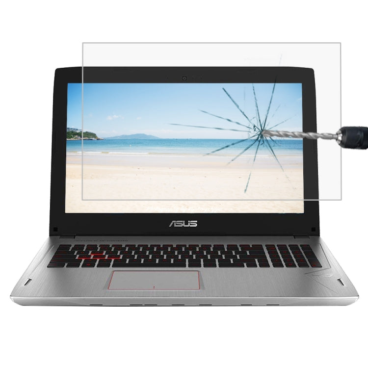 Laptop-Bildschirm HD gehärtete Glas-Schutzfolie für ASUS ROG GL502VM 15,6 Zoll, Für ASUS ROG GL502VM 15,6 Zoll