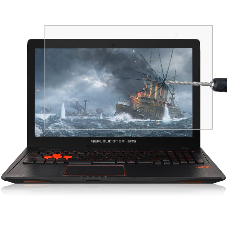 Laptop-Bildschirm HD gehärtete Glas-Schutzfolie für ASUS ROG GL553VD 15,6 Zoll, Für ASUS ROG GL553VD 15,6 Zoll