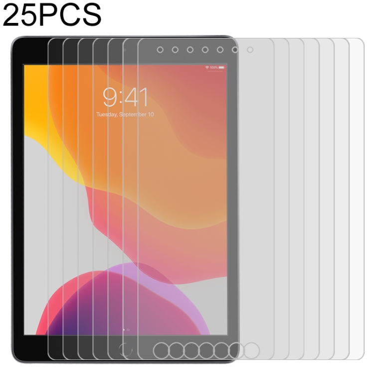 25er Set HD-Vollbild-Schutzfolie für iPad 10,2 Zoll, für iPad 10,2 Zoll (25 Stück)