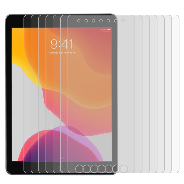 25er Set HD-Vollbild-Schutzfolie für iPad 10,2 Zoll, für iPad 10,2 Zoll (25 Stück)
