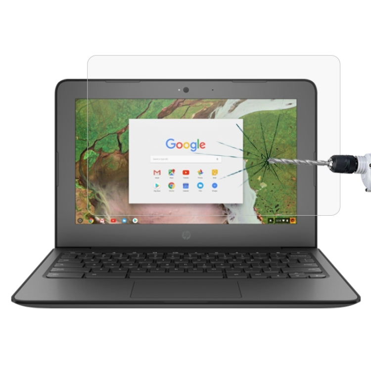 Laptop-Bildschirm HD gehärtete Glas-Schutzfolie für HP Chromebook 11 G6 EE 11,6 Zoll, Für HP Chromebook 11 G6 EE 11,6 Zoll