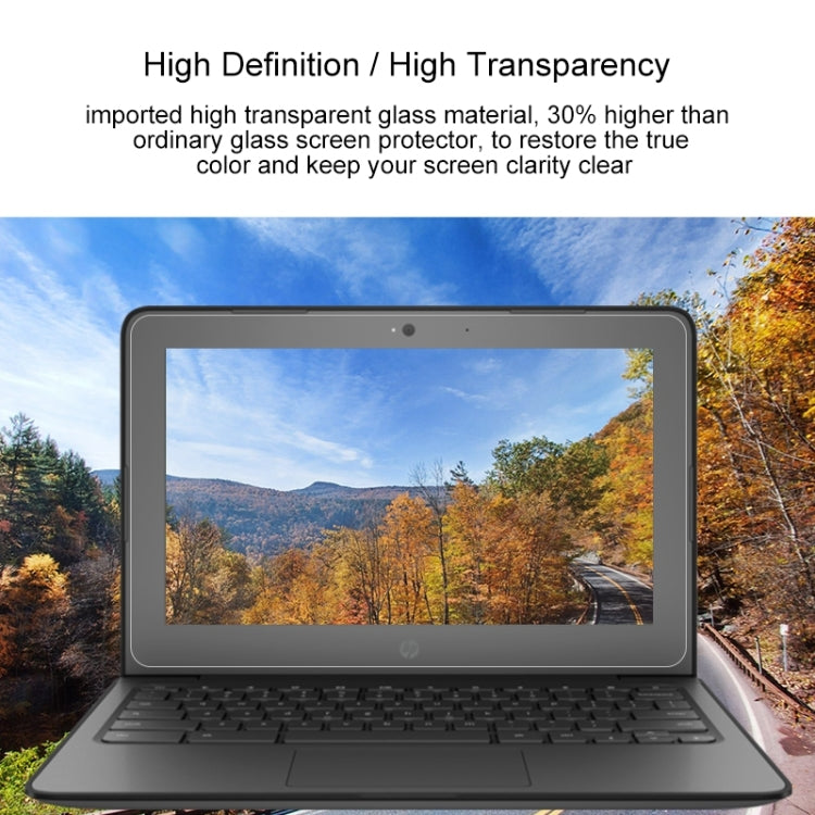Laptop-Bildschirm HD gehärtete Glas-Schutzfolie für HP Chromebook 11 G6 EE 11,6 Zoll, Für HP Chromebook 11 G6 EE 11,6 Zoll