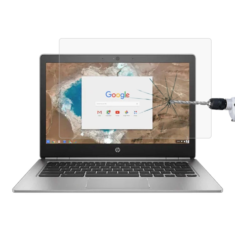 Laptop-Bildschirm HD gehärtete Glas-Schutzfolie für HP Chromebook 13 G1 (ENERGY STAR) 13,3 Zoll, Für HP Chromebook 13 G1 (ENERGY STAR) 13,3 Zoll
