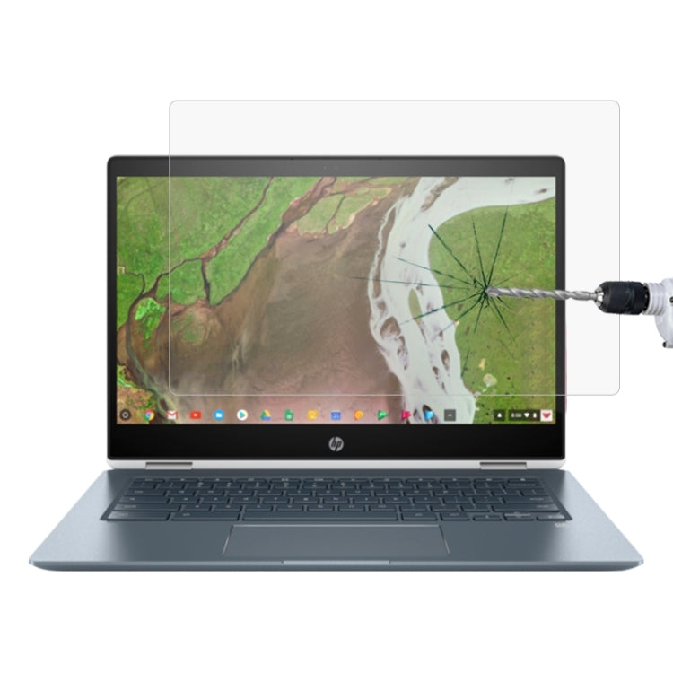 Laptop-Bildschirm HD gehärtete Glas-Schutzfolie für HP Chromebook x360 - 14-da0021nr 14 Zoll, Für HP Chromebook x360 - 14-da0021nr 14 Zoll