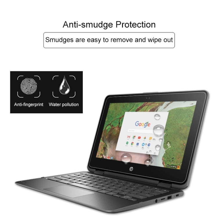 Laptop-Bildschirm HD gehärtete Glas-Schutzfolie für HP Chromebook x360 11 G1 EE 11,6 Zoll, Für HP Chromebook x360 11 G1 EE 11,6 Zoll