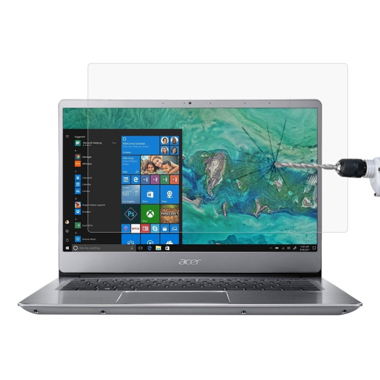 Laptop-Bildschirm HD gehärtete Glas-Schutzfolie für Acer Swift 3 Laptop - SF314-54-524Y 14 Zoll, Für Acer Swift 3 Laptop - SF314-54-524Y 14 Zoll