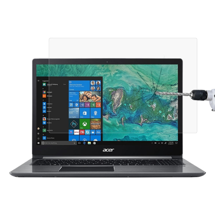 Laptop Screen HD Tempered Glass Protective Film for Acer Swift 3 Laptop - SF315-41-R6J9 15.6 inch, For Acer Swift 3 Laptop - SF315-41-R6J9 15.6 inch