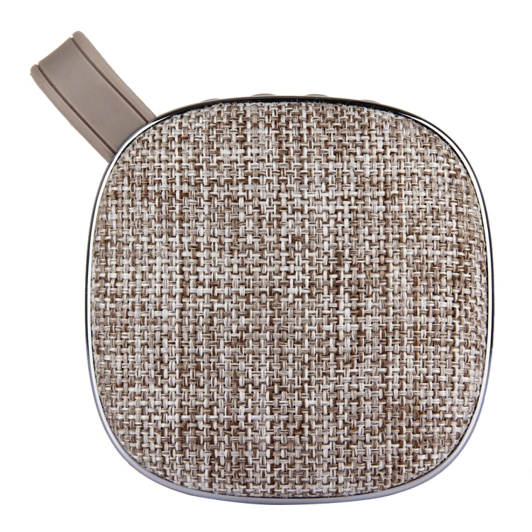 X25 Tragbarer Bluetooth-Stereo-Lautsprecher im Stoffdesign mit integriertem Mikrofon, unterstützt Freisprechanrufe, TF-Karte und AUX IN, Bluetooth-Reichweite: 10m