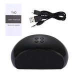 mit integriertem Mikrofon, unterstützt Freisprechanrufe und TF-Karte und AUX IN und FM, Bluetooth-Reichweite: 10 m