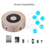 A8 Portable Stereo Bluetooth Speaker Built-in MIC, Support Hands-free Calls / TF Card / AUX IN, Pink, Silver, Gold, Grey, Red
