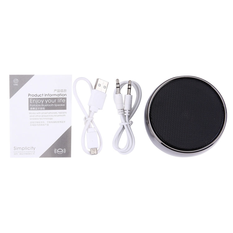 BS01 Tragbarer Bluetooth-Lautsprecher, unterstützt Freisprechanrufe, TF-Karte und AUX-Eingang