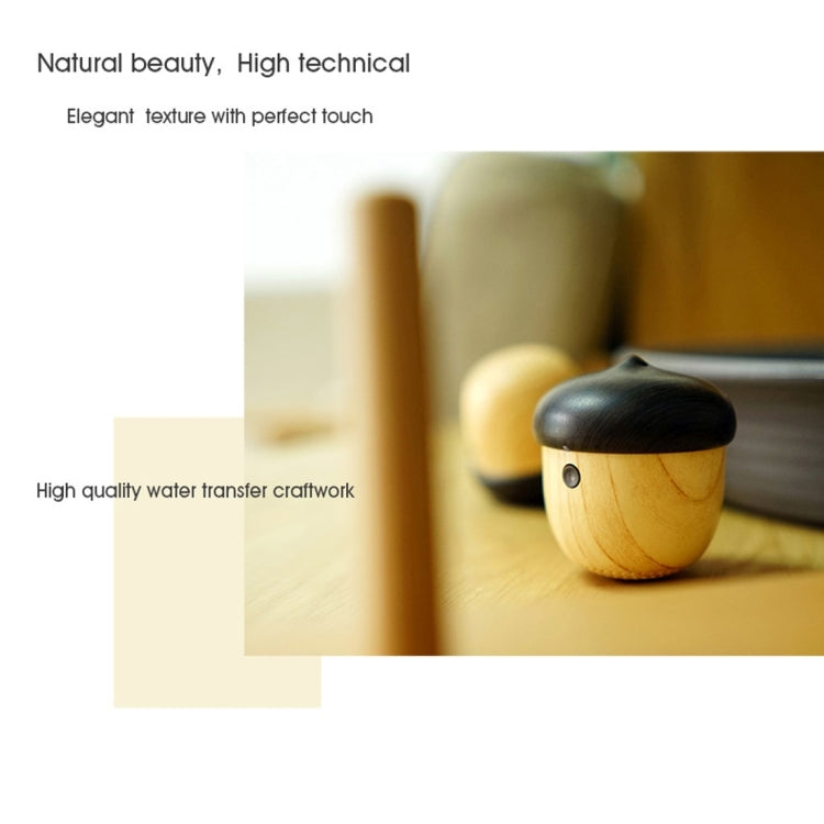 A020 Tragbarer Outdoor-Bluetooth V2.1-Lautsprecher in Nussform mit Mikrofon, unterstützt Freisprechen