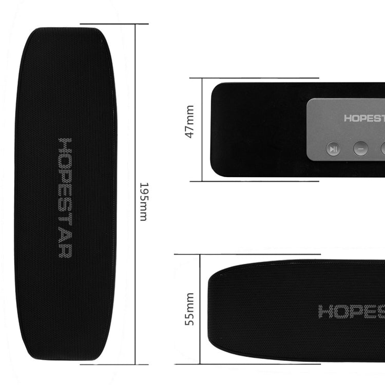 HOPESTAR H11 Mini Tragbarer Kaninchen Wireless Bluetooth Lautsprecher, Integriertes Mikrofon, Unterstützt AUX / Freisprechanruf / FM / TF, H11