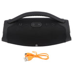 BOX3 MINI LED Spritzwassergeschützter tragbarer Bluetooth-Stereo-Lautsprecher mit integriertem Mikrofon