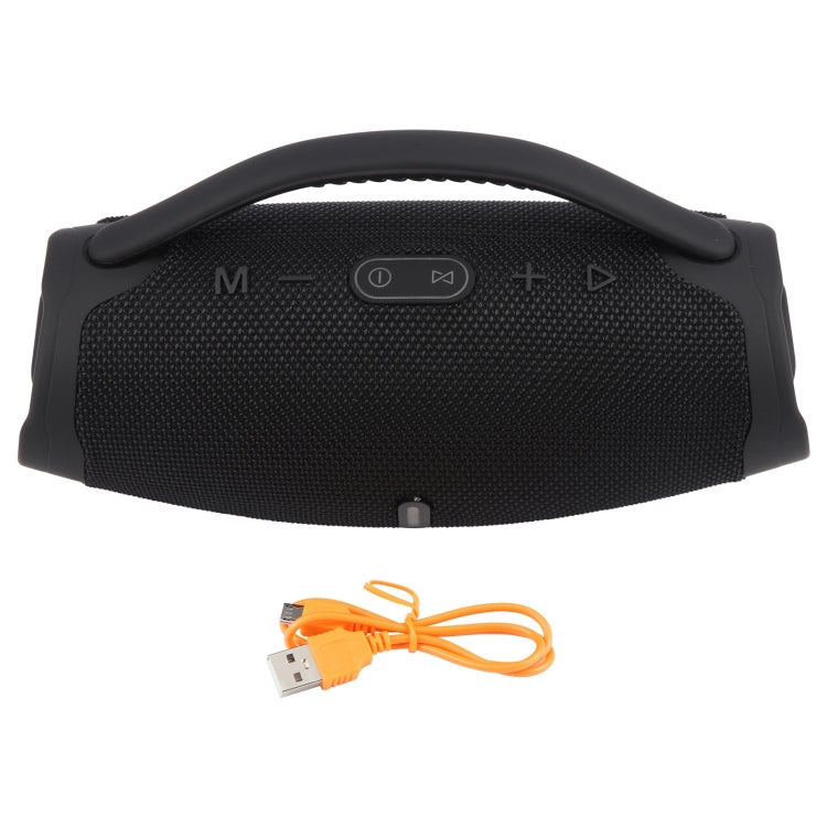 BOX3 MINI LED Spritzwassergeschützter tragbarer Bluetooth-Stereo-Lautsprecher mit integriertem Mikrofon