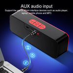 Unterstützt Freisprechanrufe, TF-Karte, U-Disk, AUX-Audio und FM-Funktion, SC211