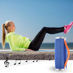 T&G TG109 Tragbarer kabelloser Bluetooth V4.2 Stereo-Lautsprecher mit Griff, eingebautem Mikrofon, Unterstützung von Freisprechanrufen und TF-Karte und AUX IN und FM, TG109