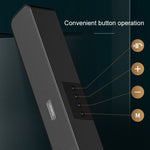 LEERFEI E91 10W Lange Leistenform Dual-Lautsprecher Multimedia Radio Bluetooth Audio, unterstützt TF-Karte / U-Disk / 3,5mm AUX, unterstützt TF-Karte / U-Disk / 3,5mm AUX