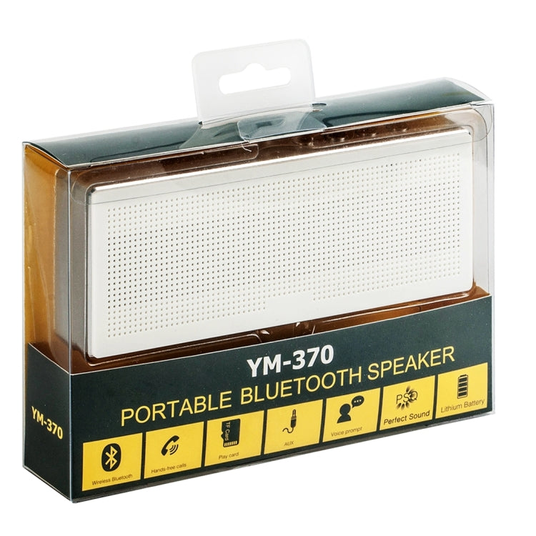YM370 Multifunktionaler Bluetooth-Lautsprecher mit Mikrofon, unterstützt Freisprechanrufe und TF-Karte